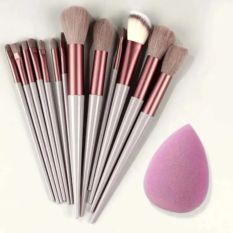 Makeup Brush Set Soft Fluffy Professiona