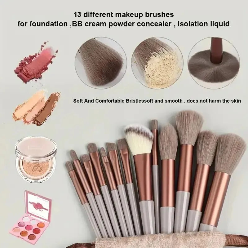 Makeup Brush Set Soft Fluffy Professiona