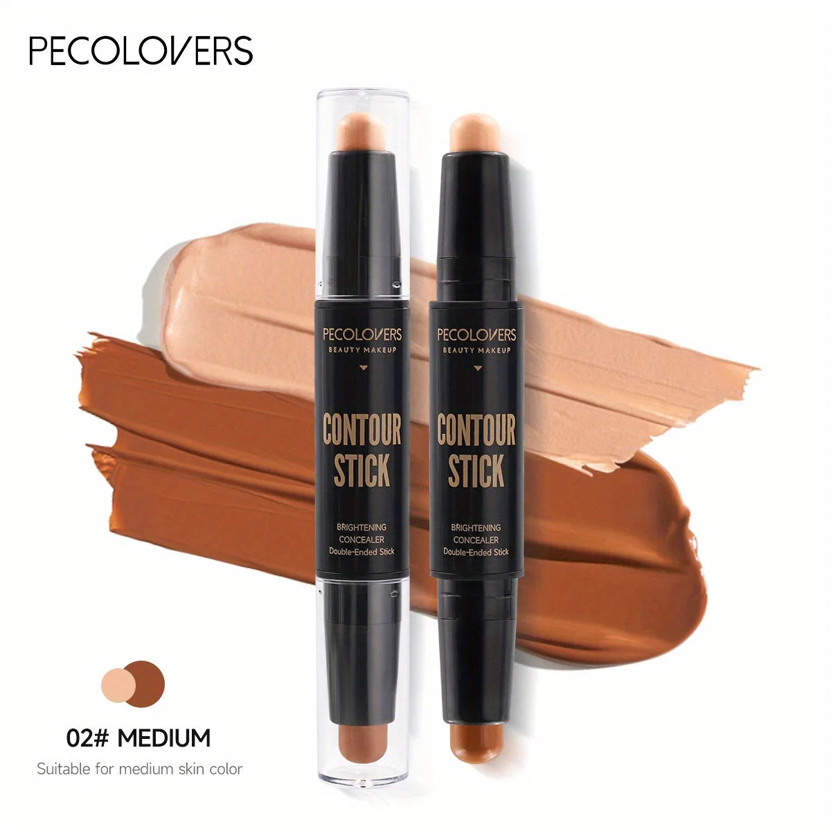 Contouring Stick with Double-headed Concealer Highlighter