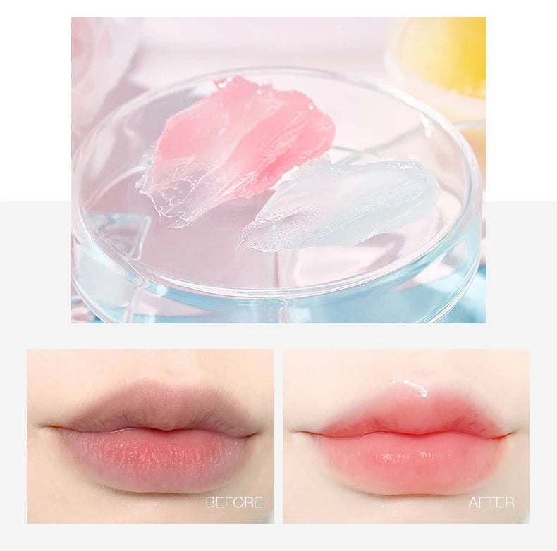 4/6/8pcs Moisturizing Lip Balm  Lip Care Jelly Moisturizer