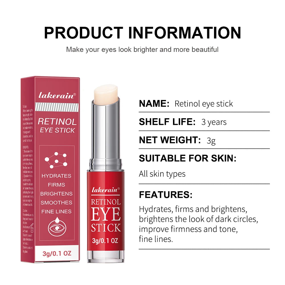 Retinol Eye Cream Lightening Dark Circles Firming Skin Instant Eye Repair
