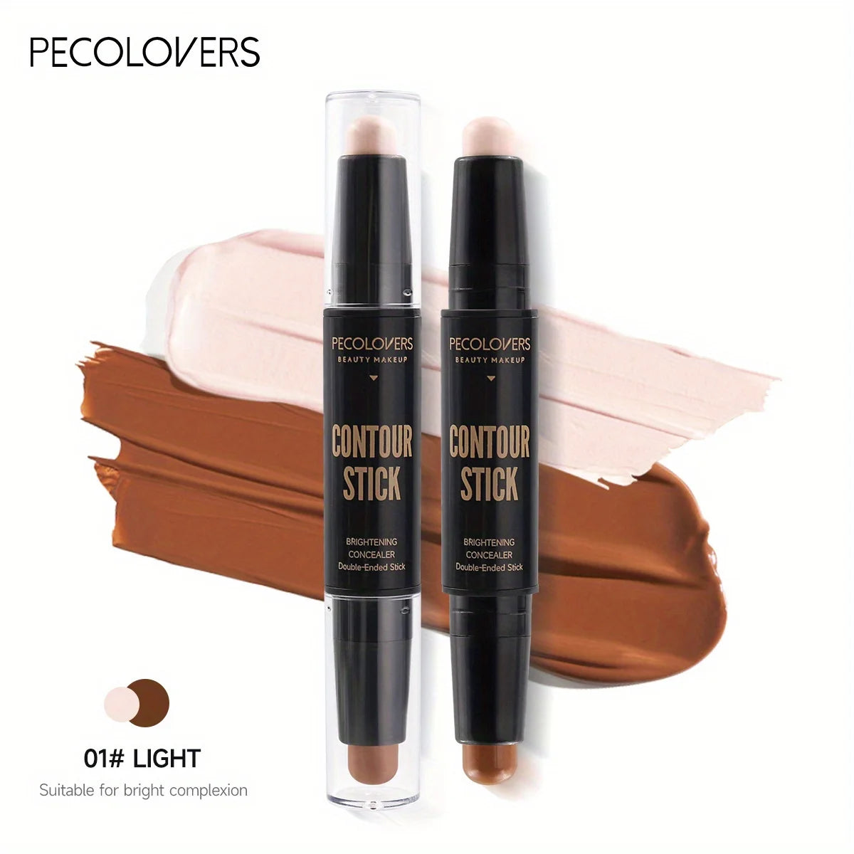 Contouring Stick with Double-headed Concealer Highlighter