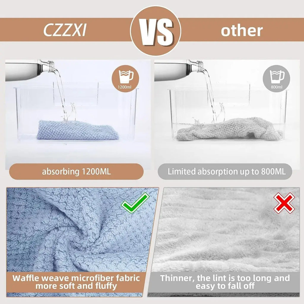 hair towel wrap for button-down women