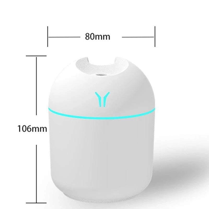 USB Mini Air Humidifier Aroma Essential Oil Diffuser For Home Car Ultrasonic