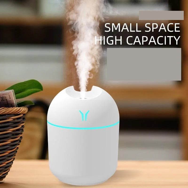 USB Mini Air Humidifier Aroma Essential Oil Diffuser For Home Car Ultrasonic