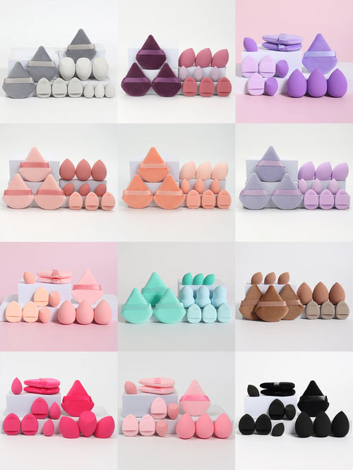 12-Piece All-Purpose Makeup Sponge Set,