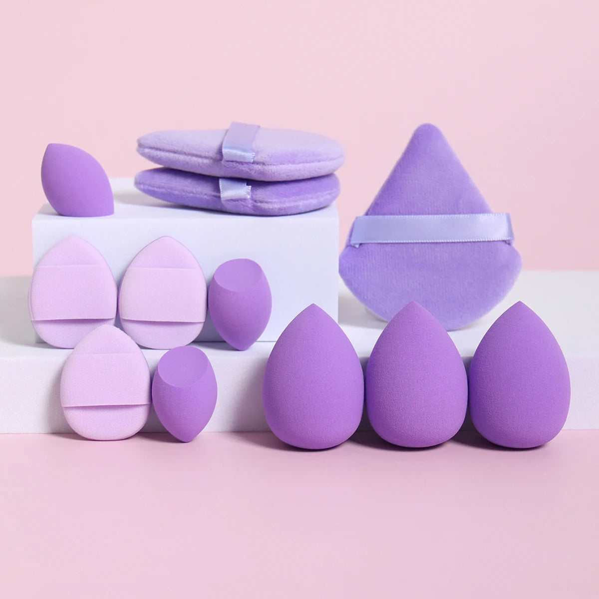12-Piece All-Purpose Makeup Sponge Set,